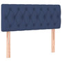 Voir la diapositive 2 : VIDAXL Tete de lit Bleu 100x7x78/88 cm Tissu