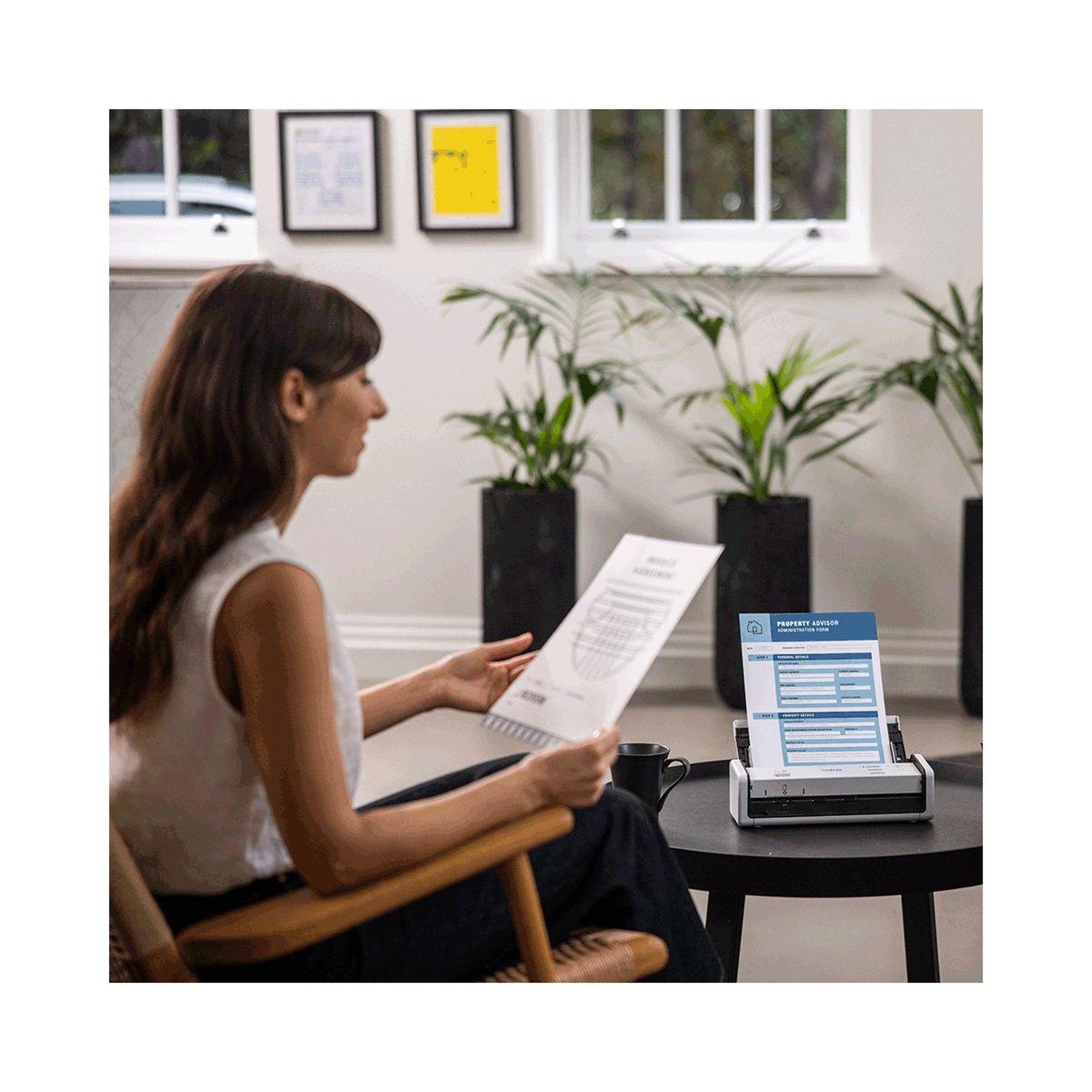 Voir la diapositive 4 : Brother Scanner à défilement ads-1300