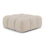 Voir la diapositive 1 : LISA DESIGN Ruby - pouf en velours texturé