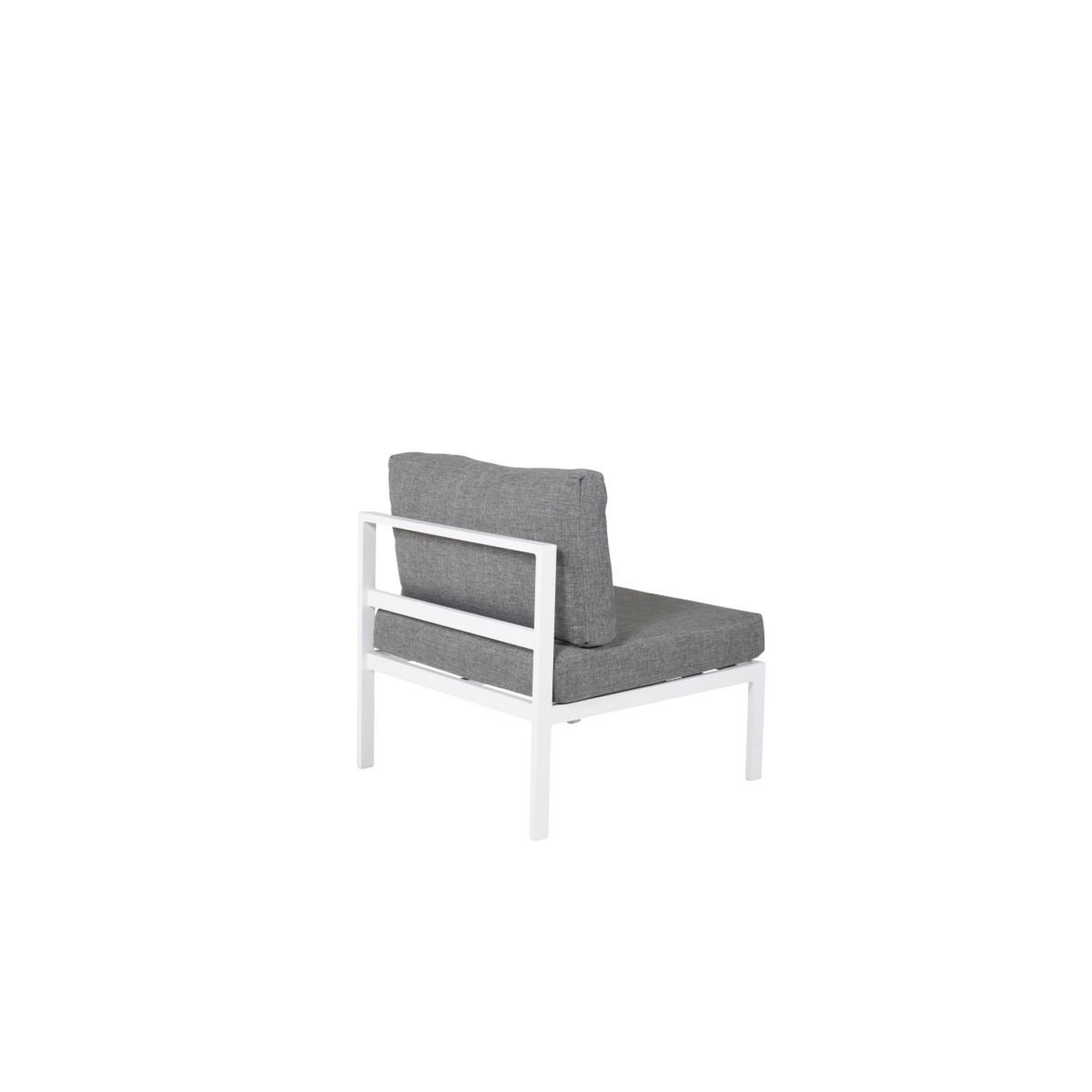 Voir la diapositive 3 : Paris Prix Module canapé de jardin  copacabana  74cm blanc
