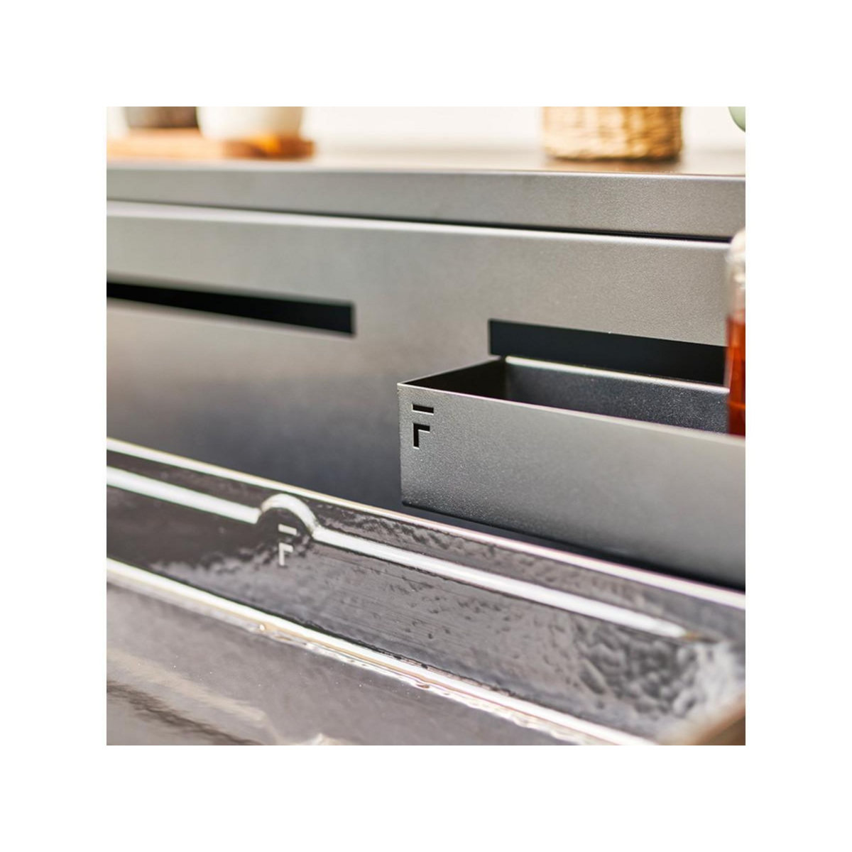 FORGE ADOUR Bac de rangement pour cuisine extérieure comptoir bar - Forge Adour