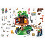 Voir la diapositive 6 : PLAYMOBIL 5557 - Wild life - Cabane des aventuriers dans les arbres