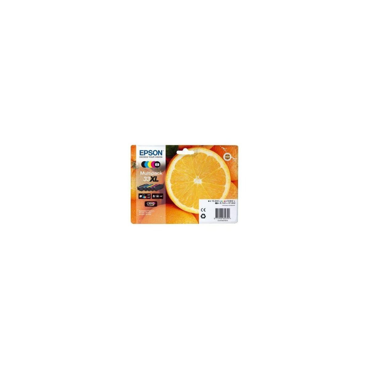 Epson Cartouche d'encre T3357 (N/NP/C/H/J) XL Série Orange