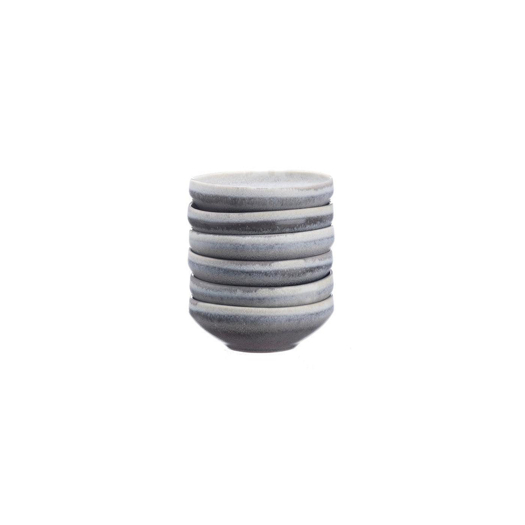 Voir la diapositive 3 : BJORN Coupelle stone ø11,5cm - 6 pièces - gris lune