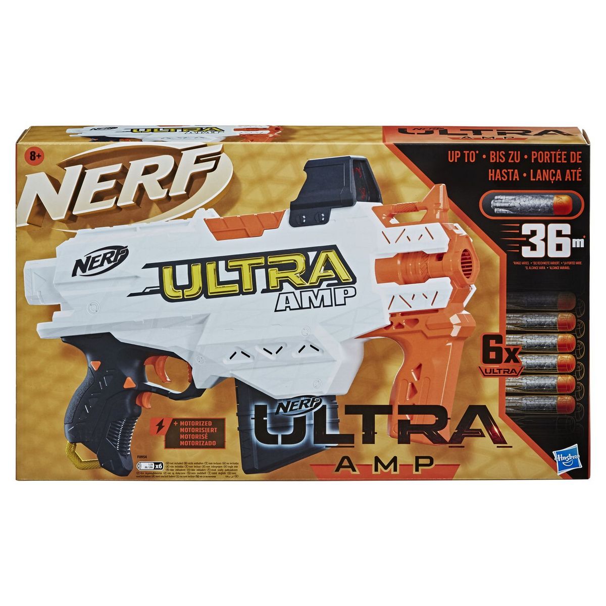 HASBRO Armes à projectiles en mousse - Nerf Ultra AMP