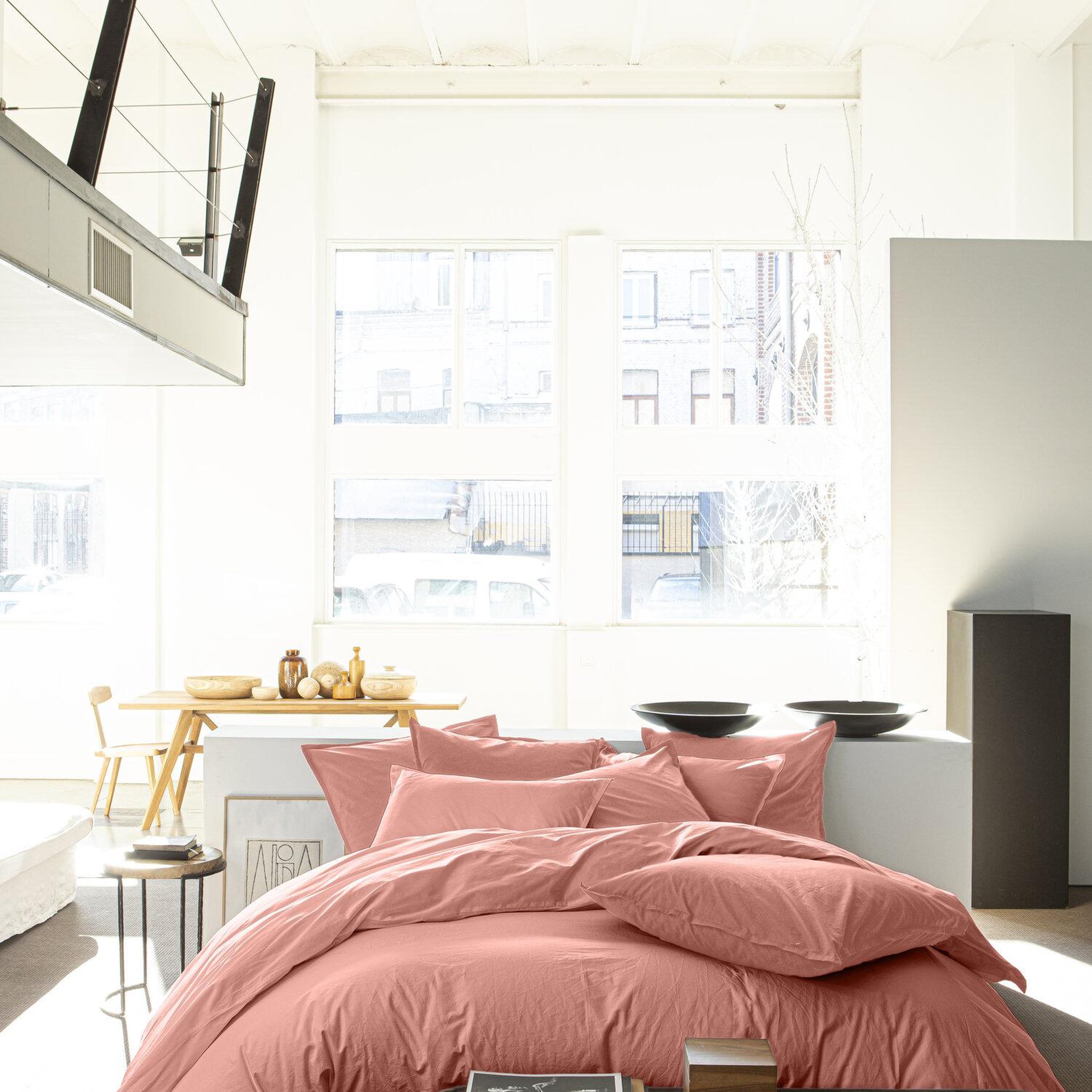 Voir la diapositive 3 : BATON ROUGE Housse de couette 100% percale de coton