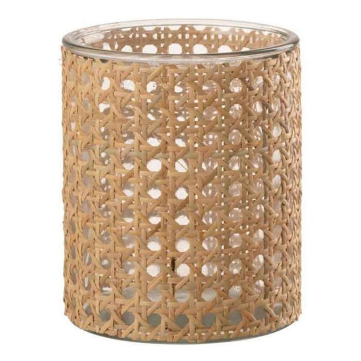 Paris Prix Photophore Déco en Rotin  Samana  17cm Naturel