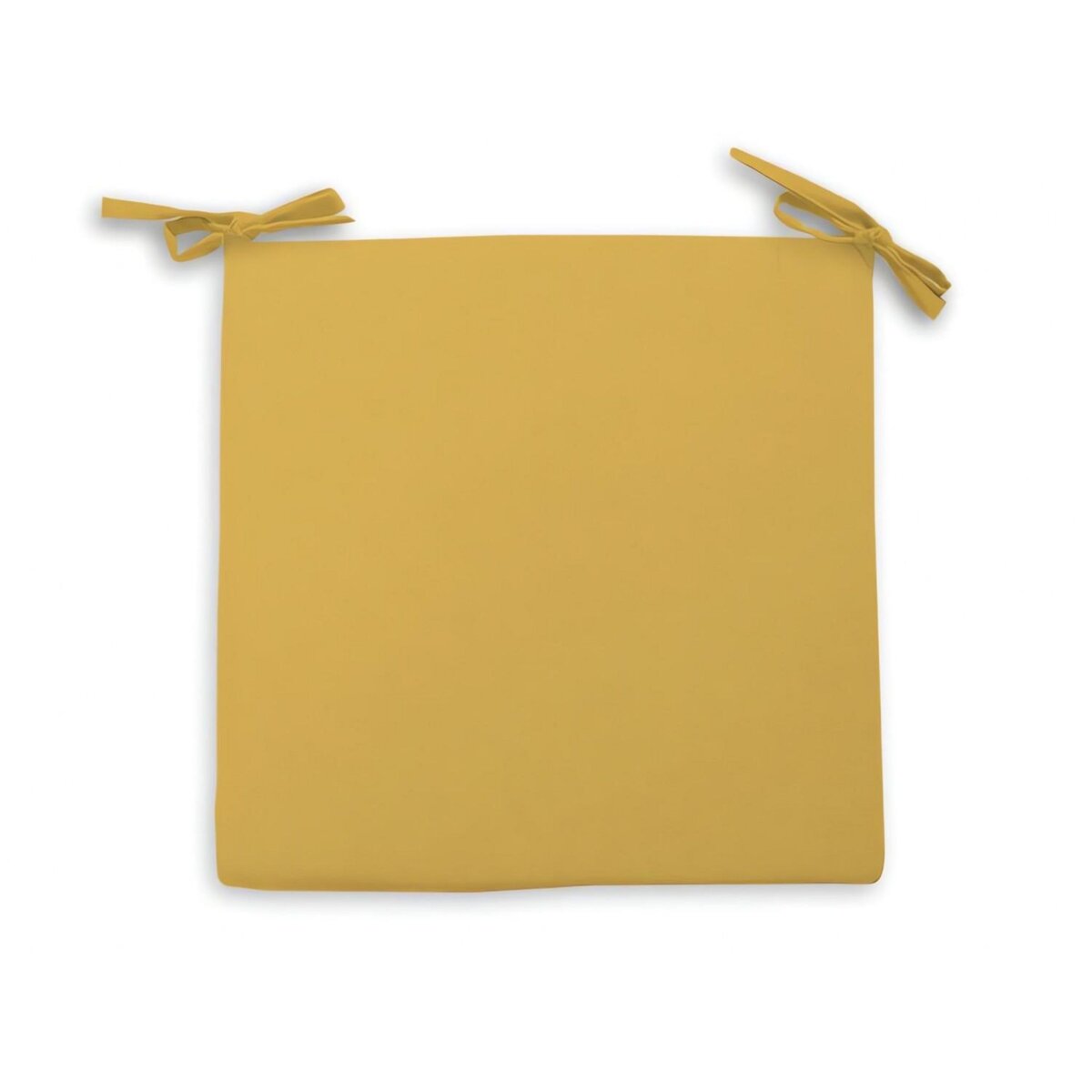SOLEIL D'OCRE Dessus de chaise 40x40 cm ALIX jaune, par Soleil d'ocre