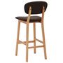Voir la diapositive 5 : VIDAXL Tabourets de bar lot de 2 marron tissu