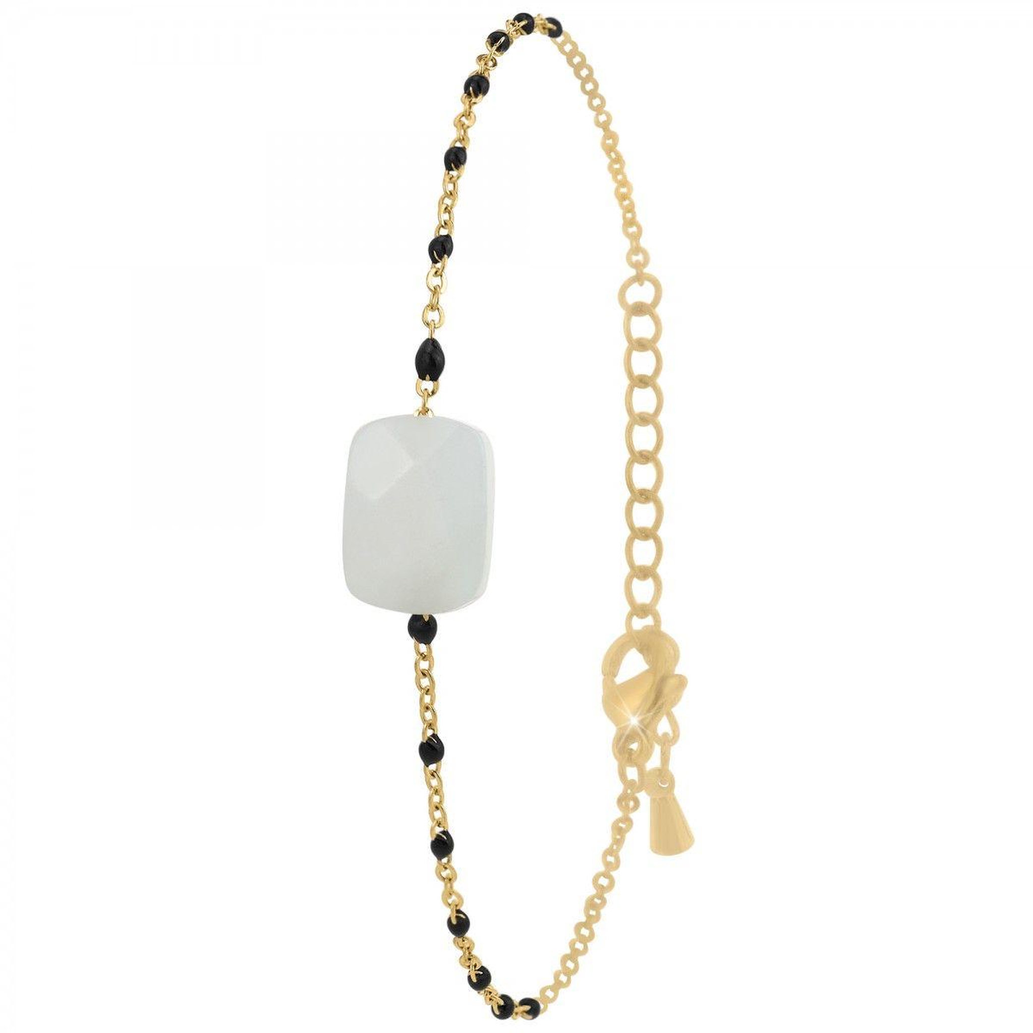 Voir la diapositive 1 : SC BOHEME Bracelet SC Bohème orné d'un quartz blanc