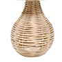 Voir la diapositive 3 : OSTARIA Lampe rotin abat-jour naturel