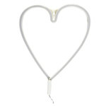 Paris Prix Lampe LED Effet Néon  Cœur  30cm Multicolore