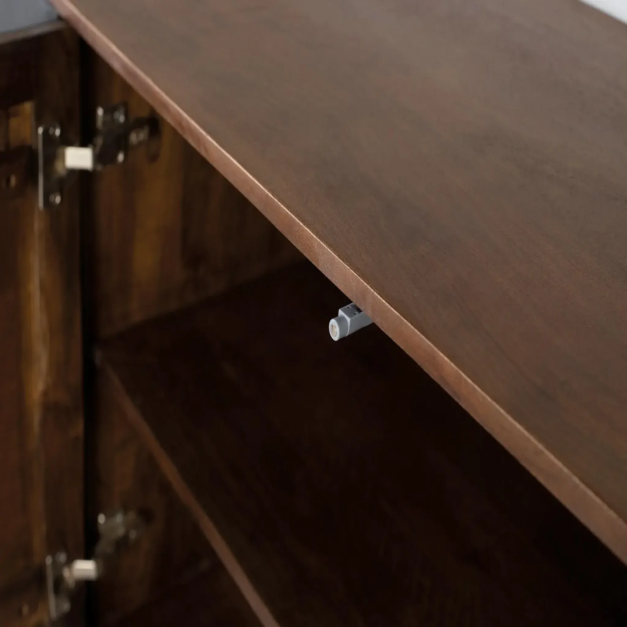 Voir la diapositive 3 : GINER Y COLOMER SL Buffet en bois de manguier 180cm style moderne contemporain