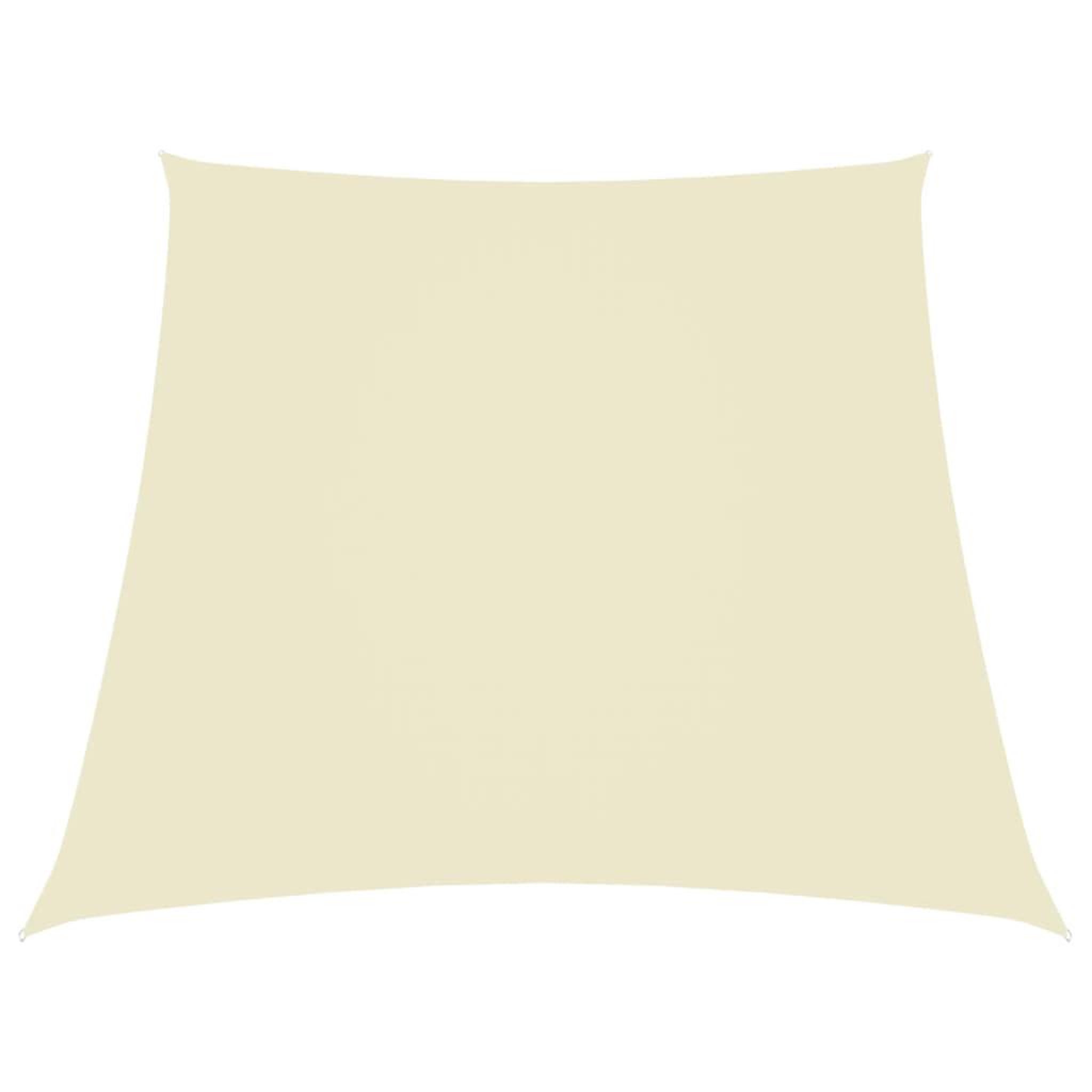 Voir la diapositive 1 : VIDAXL Voile de parasol Tissu Oxford trapeze 3/4x3 m Creme