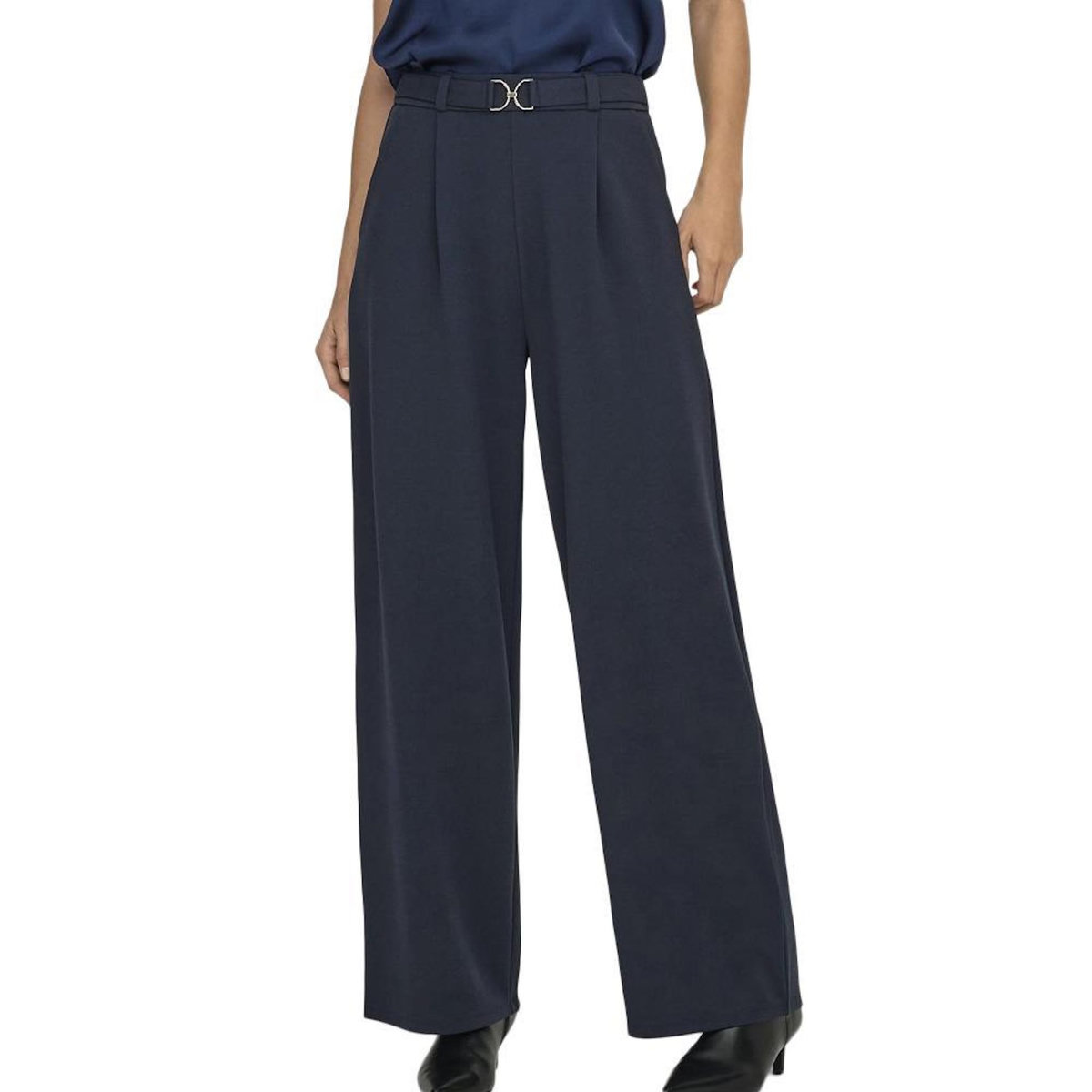 JACQUELINE DE YONG Pantalon Fluide  Femme JDY Geggo Belt