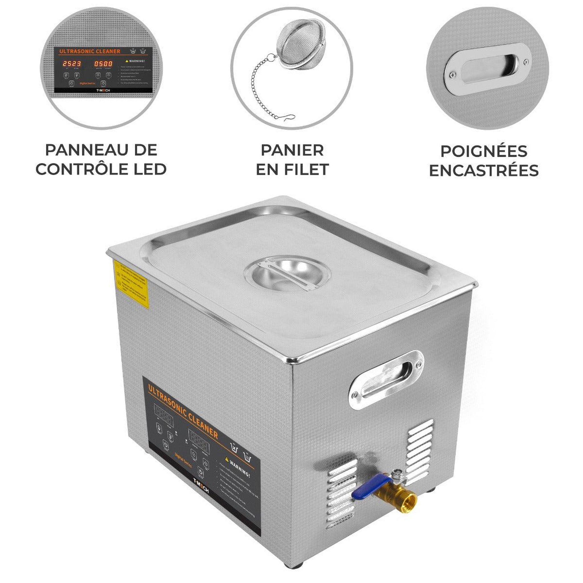 Voir la diapositive 2 : Monster T-Mech Nettoyeur Ultrasonique