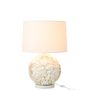 Voir la diapositive 2 : Paris Prix Lampe à Poser Coquillage  Beach  59cm Blanc