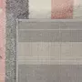 VIDAXL Tapis pour enfants 200x290 cm motif d'etoiles rose