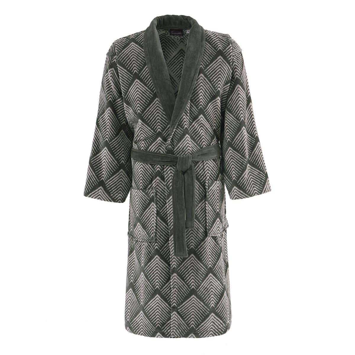 Sensei Maison Peignoir col châle velours MONDELO