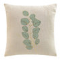Voir la diapositive 1 : Paris Prix Coussin Déco Motif  Botanica  45x45cm Naturel & Vert