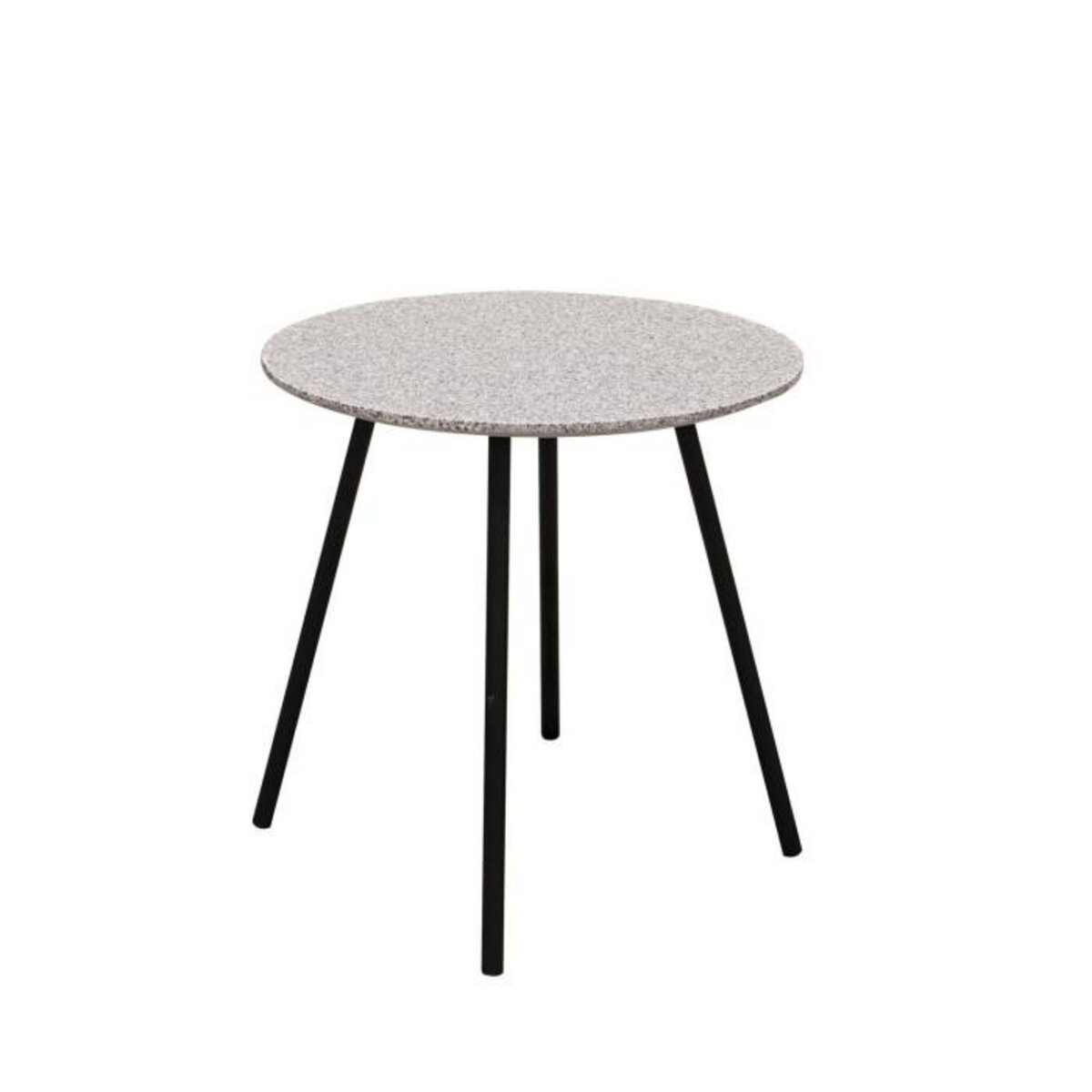 Paris Prix Lot de 2 Tables d'Appoint Design  Pluton  48cm Gris