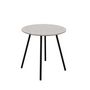 Voir la diapositive 2 : Paris Prix Lot de 2 Tables d'Appoint Design  Pluton  48cm Gris