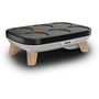 Voir la diapositive 4 : TEFAL Crêpière Gourmet 2 plaques PY900D12