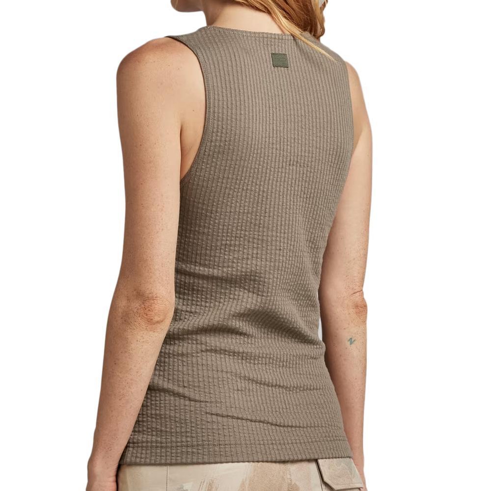 Voir la diapositive 2 : G-Star Raw Débardeur Marron Femme G-Star Raw D23093