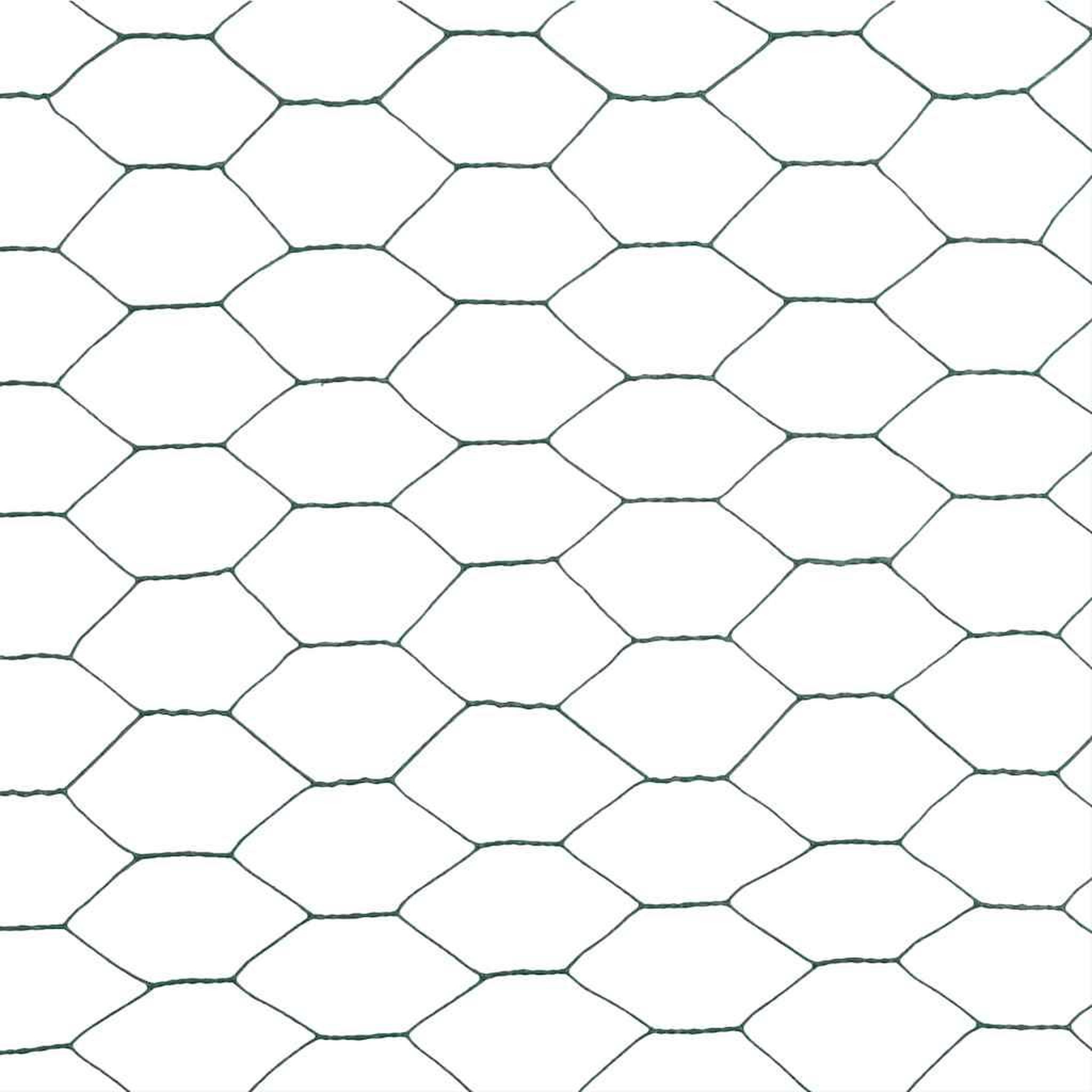 Voir la diapositive 4 : VIDAXL Grillage Acier avec revetement en PVC 25x1,5 m Vert
