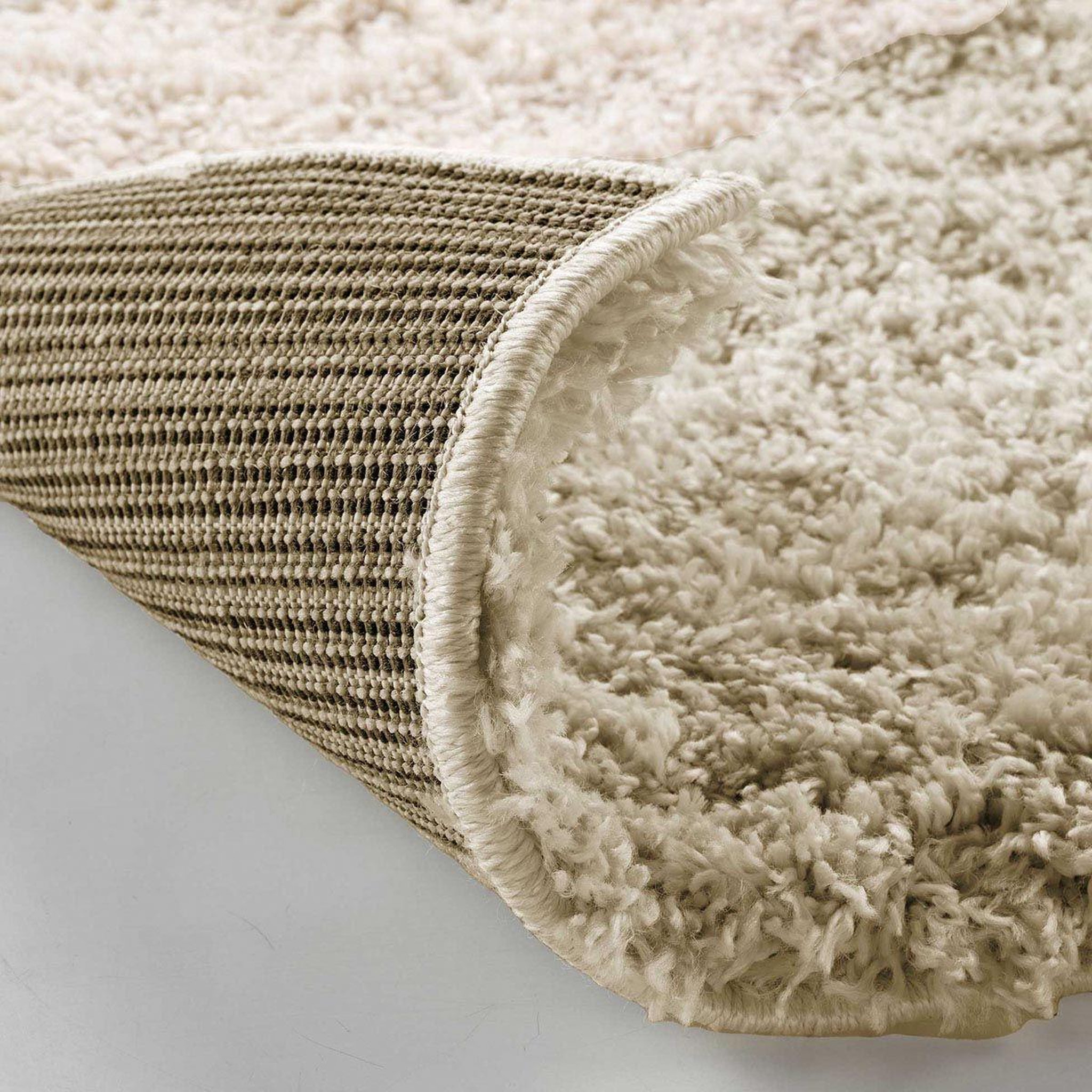 Voir la diapositive 3 : Douceur d'Intérieur Tapis shaggy uni  tango  120x170cm taupe