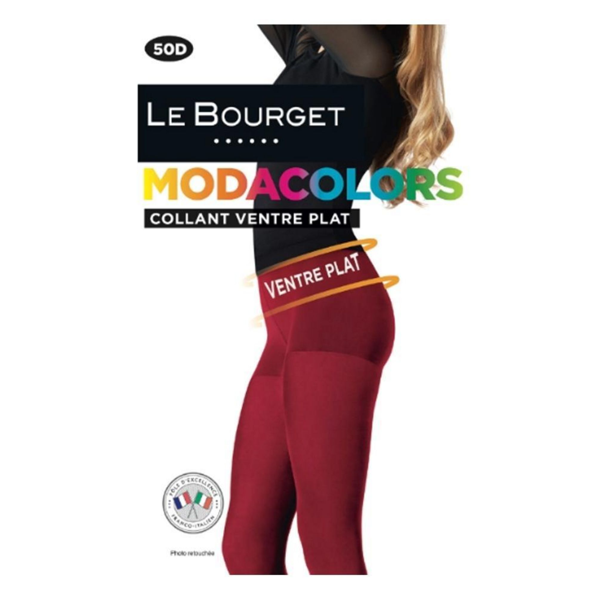 Le Bourget Collant 50D  Femme Le Bourget T2HC1. Coloris disponibles : Noir