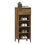 Voir la diapositive 4 : VIDAXL Etagere a chaussures Chene fume 40x36x105 cm Bois d'ingenierie