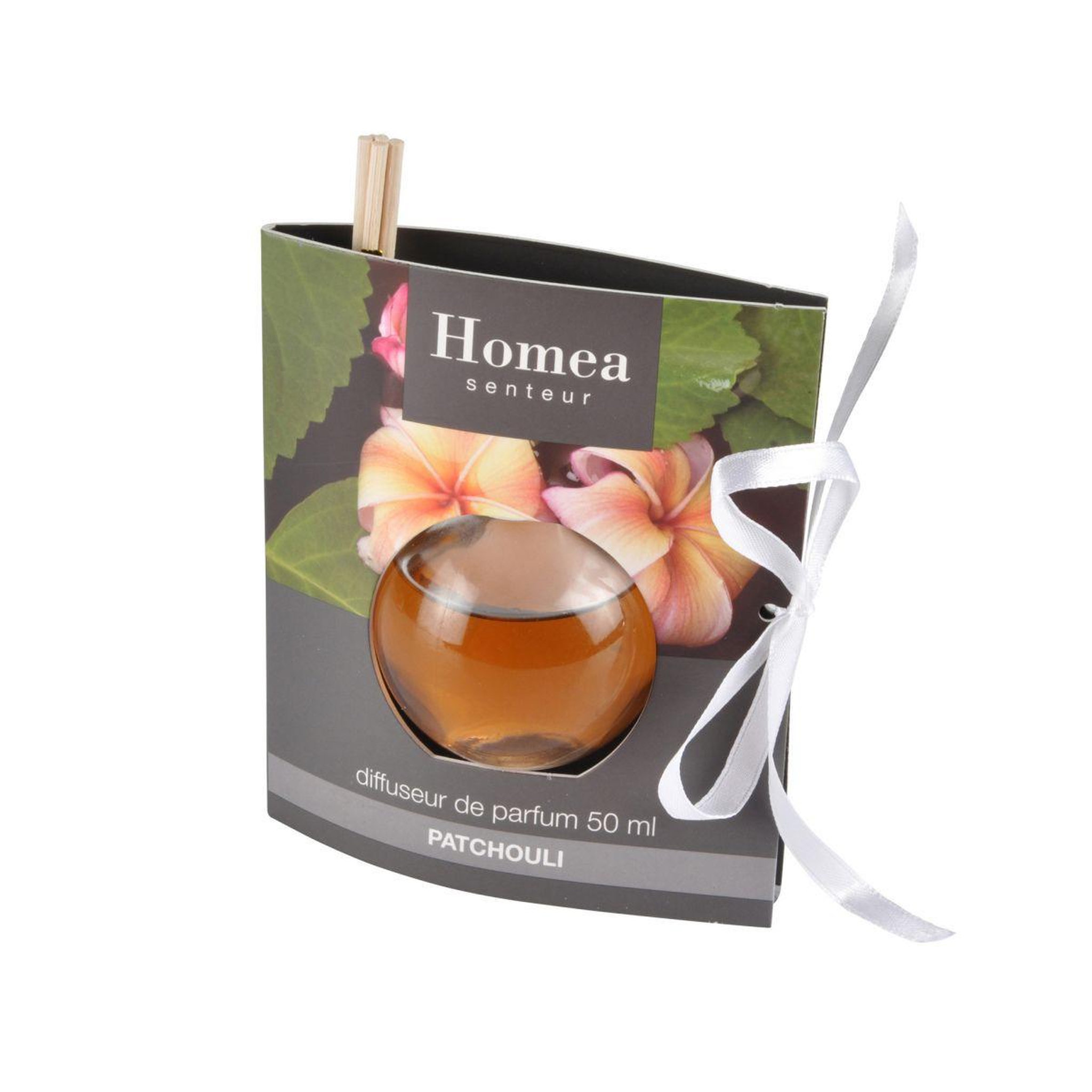 Voir la diapositive 2 : HOMEA Diffuseur de parfum  boule  50ml patchouli