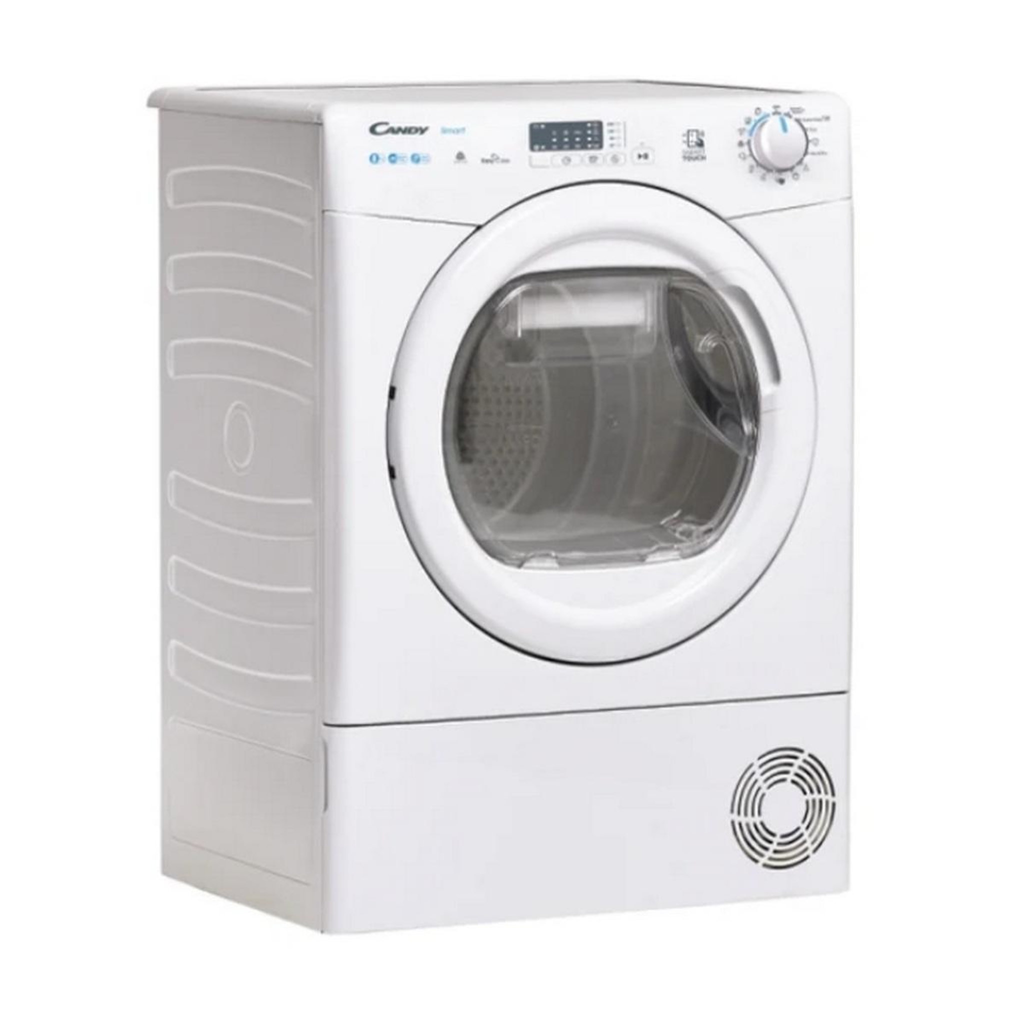 Voir la diapositive 4 : Candy Sèche-linge pompe à chaleur 60cm 8kg blanc - cseh8ele-s