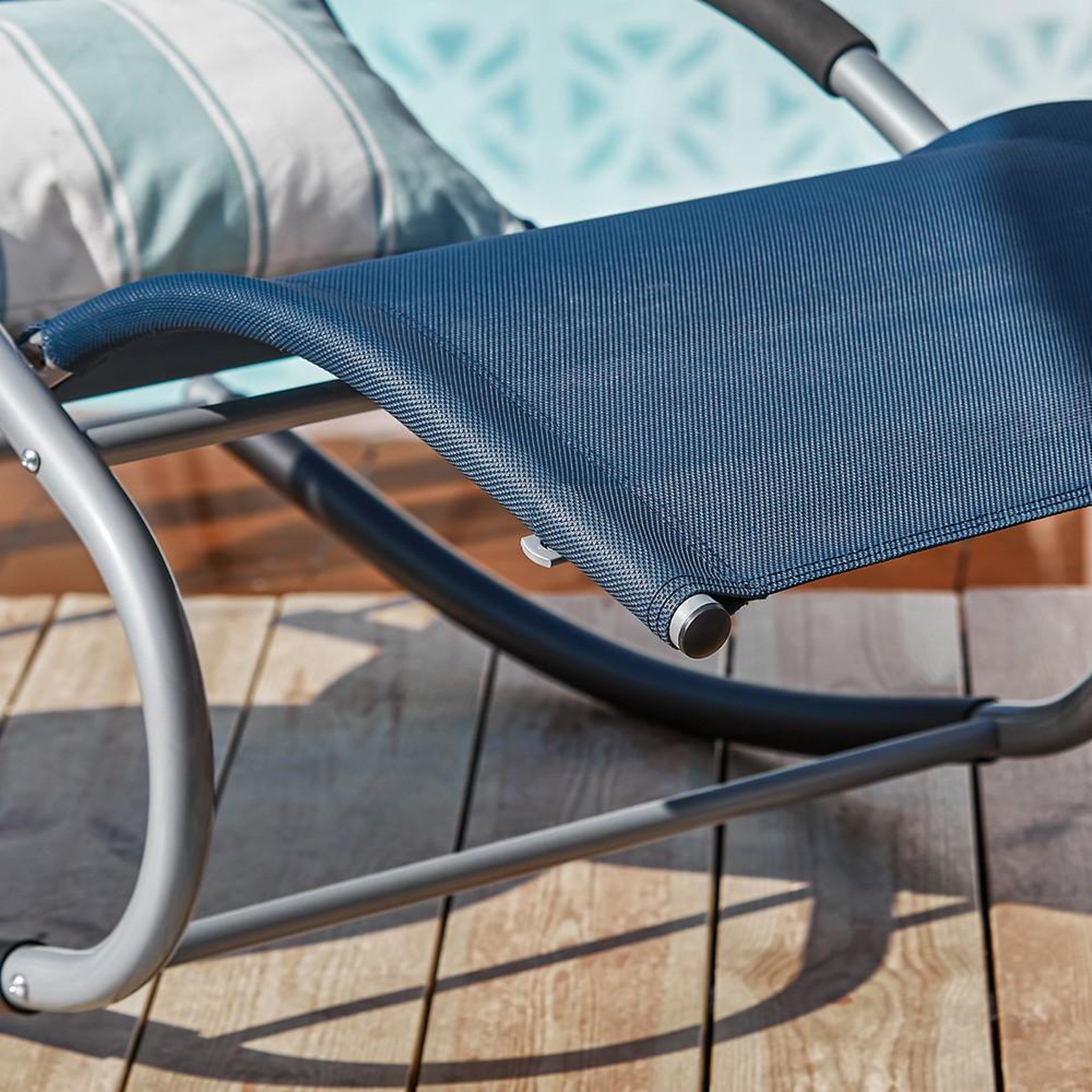 Voir la diapositive 5 : SOBUY SoBuy - Fauteuil À Bascule De Jardin pliable - Moderne - OGS28
