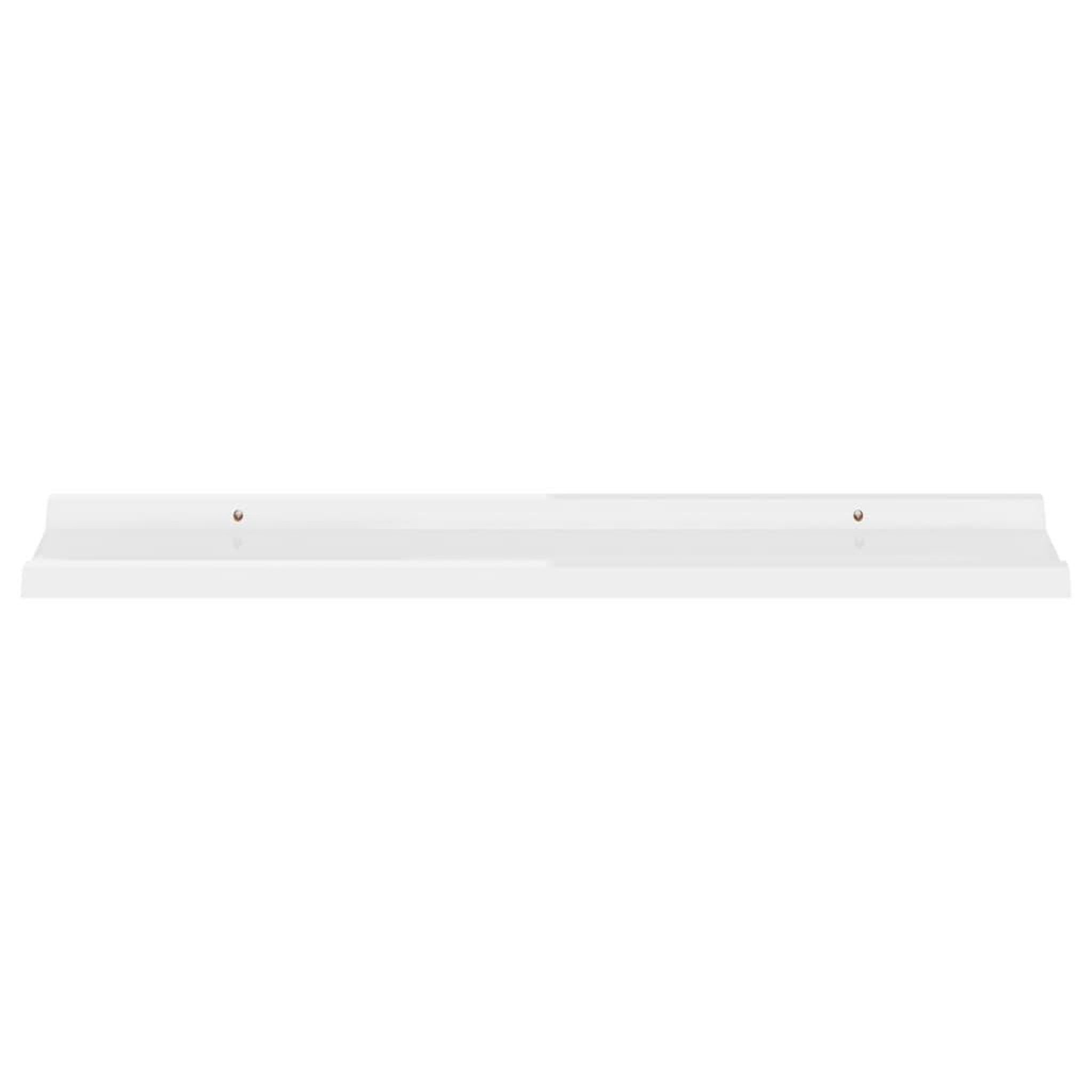 Voir la diapositive 4 : VIDAXL Etageres murales 4 pcs Blanc brillant 80x9x3 cm