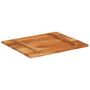 Voir la diapositive 3 : VIDAXL Dessus de table rectangulaire 70x80 cm 25-27 mm Bois recupere