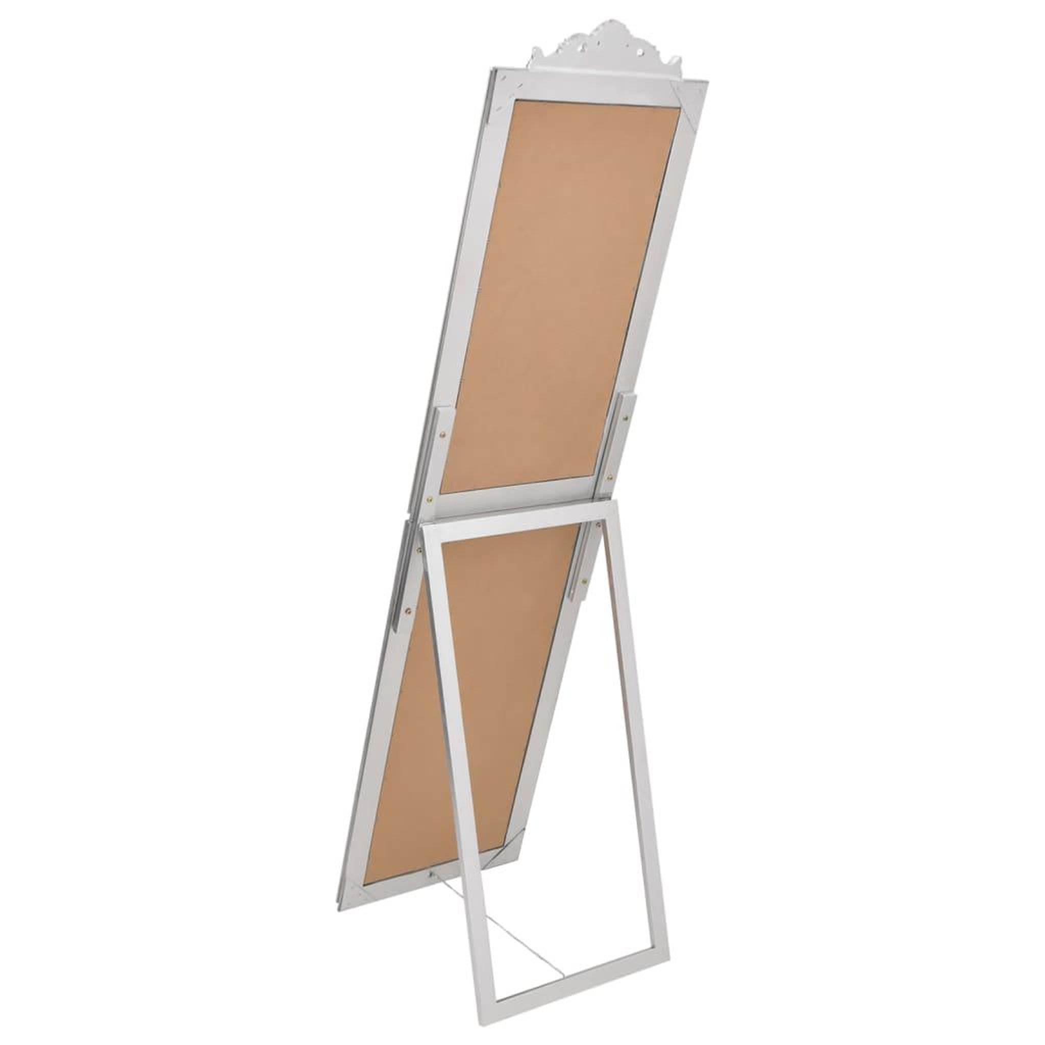Voir la diapositive 4 : VIDAXL Miroir sur pied argente 45x180 cm