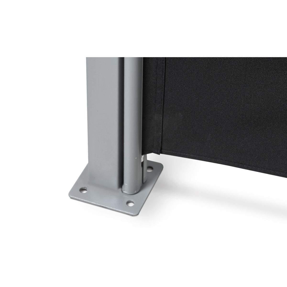 Inkazen Paravent rétractable double 1,6 x 2,5 m anthracite 