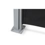 Voir la diapositive 4 : Inkazen Paravent rétractable double 1,6 x 2,5 m anthracite 