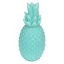 Voir la diapositive 1 : Paris Prix Bougie Déco  Ananas Tropical  20cm Bleu