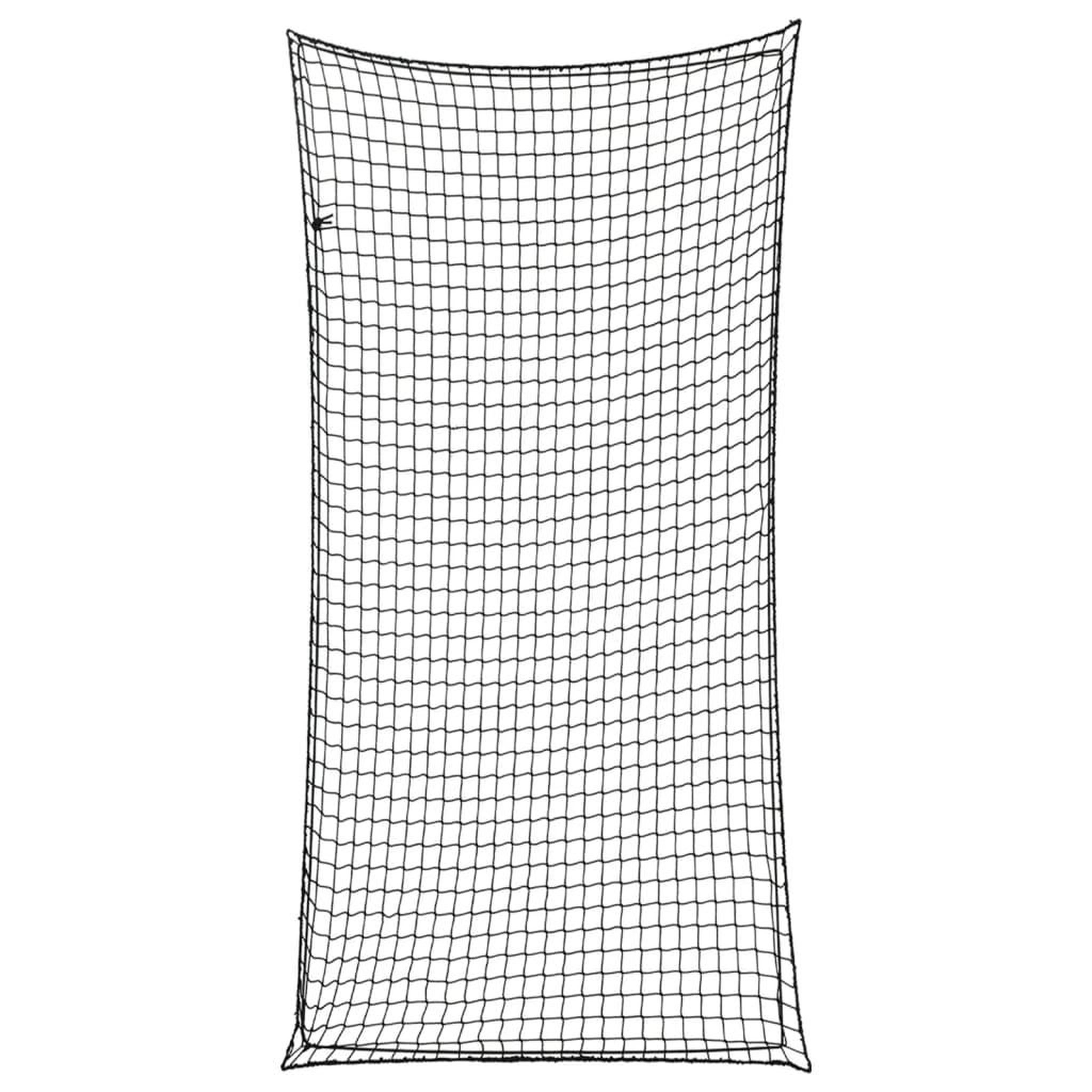VIDAXL Filet pour remorque avec corde elastique noir 4x2 m PP