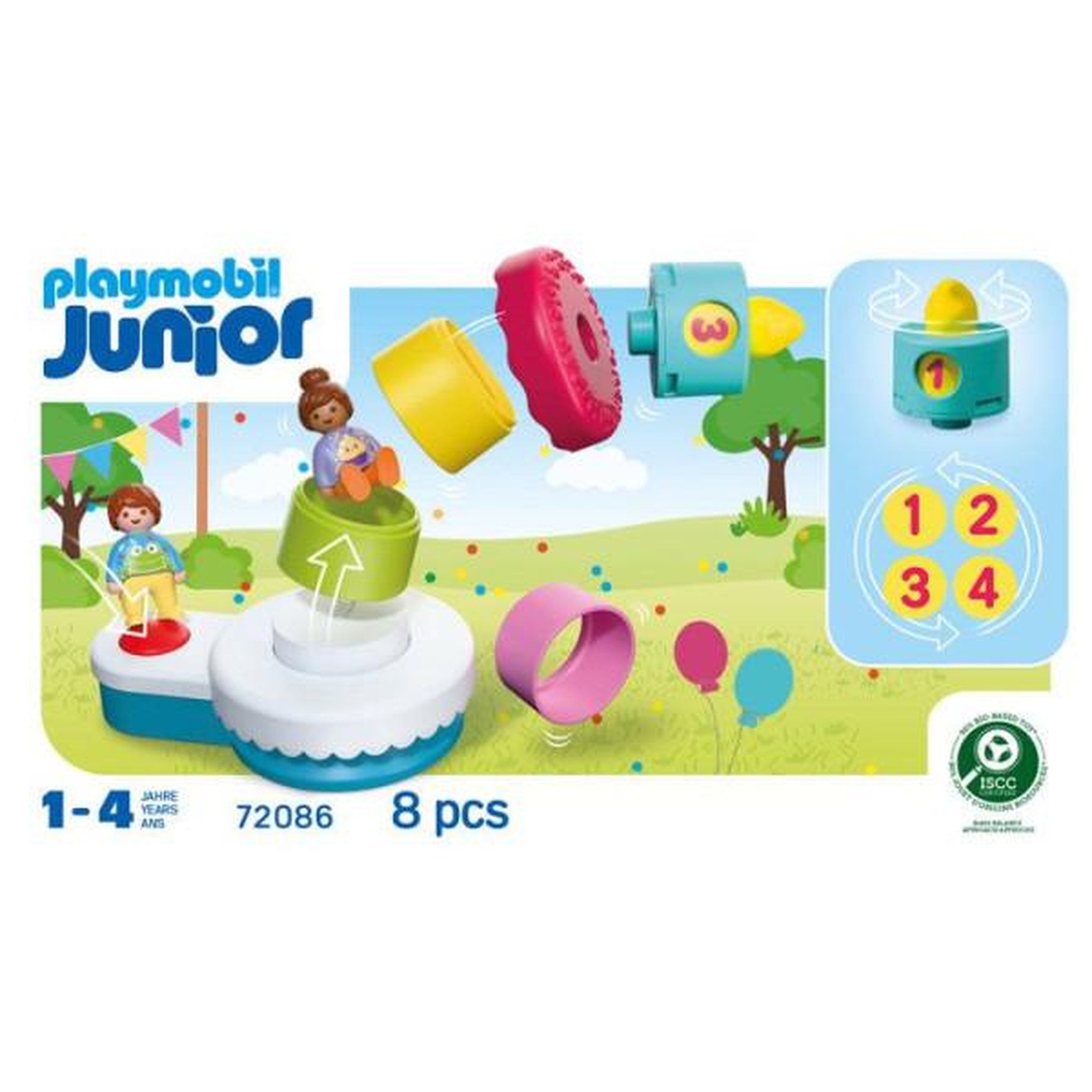 Voir la diapositive 5 : PLAYMOBIL PLAYMOBIL Junior 72086 Gâteau d'anniversaire