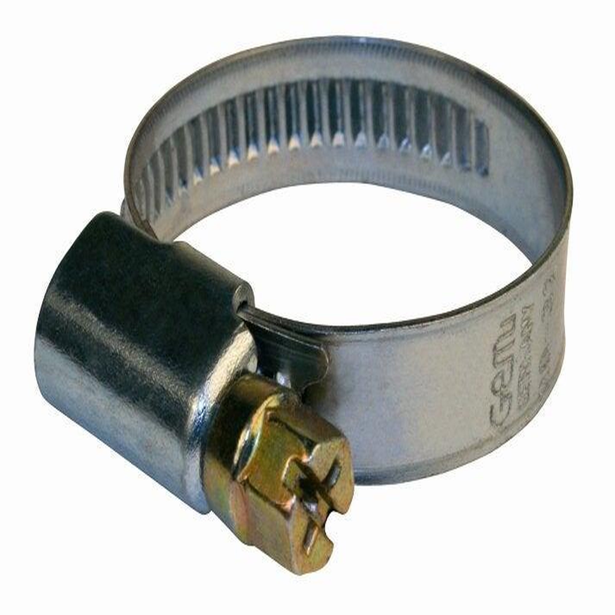 CENTRALE BRICO Lot de 2 colliers de serrage en inox l.8 mm diam.min. 18 mm - maxi 28 mm
