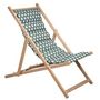 Voir la diapositive 1 : Jardin prive Transat JARDIN PRIVE Chilienne matelassée Prairie structure en bois massif