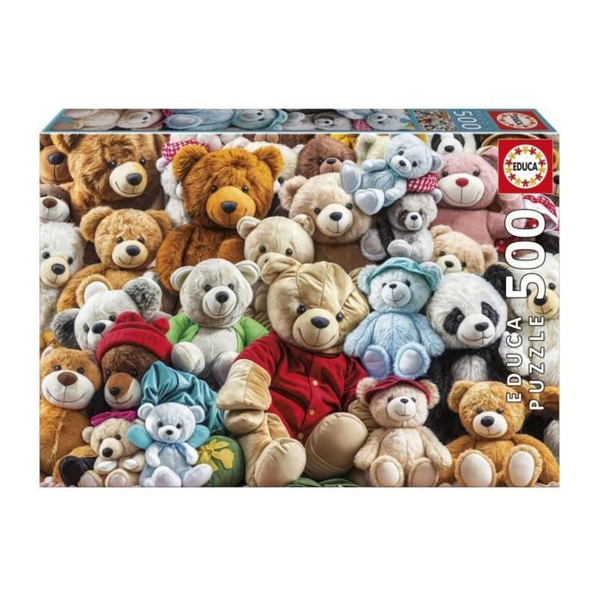 EDUCA Puzzle - EDUCA - Nounours - 500 pieces - 48x34 cm - Pour enfants a partir de 10 ans