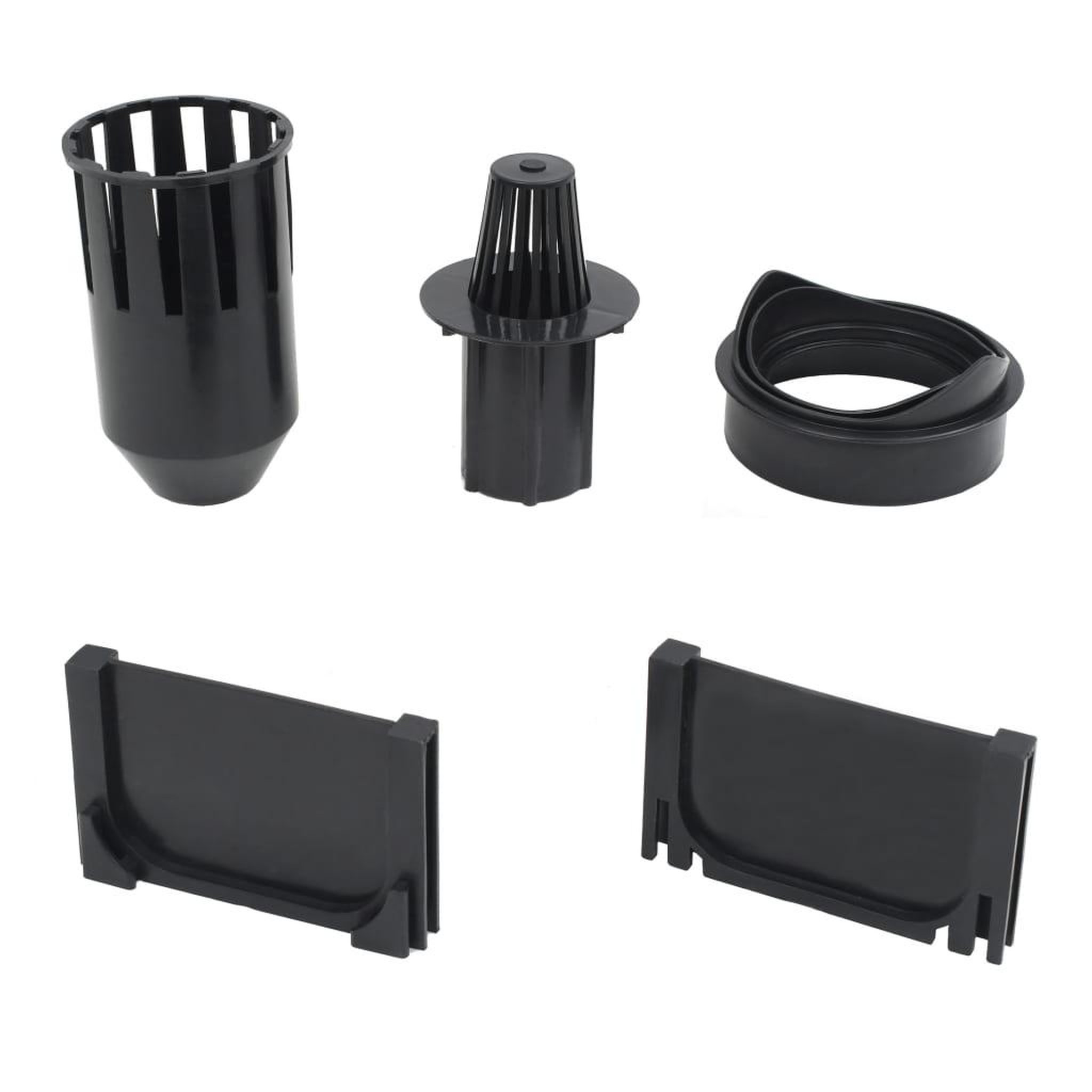 Voir la diapositive 5 : VIDAXL Caniveaux de drainage 3 pcs Plastique 3 m