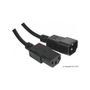 Voir la diapositive 2 : mcl cable Rallonge Standard alimentation - noir - 1.8m
