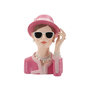 Voir la diapositive 2 : Paris Prix Statuette Déco Femme  Donna Paris  26cm Rose