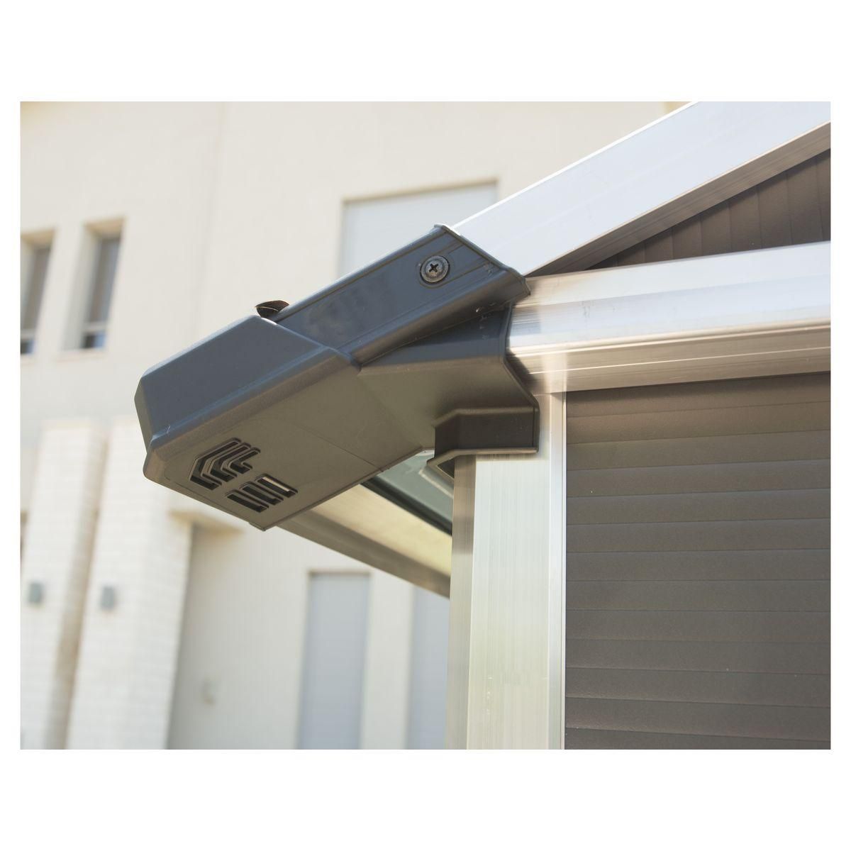 Canopia by PALRAM Abri de jardin métal - Avec plancher - 11,3m² - YUKON